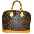 Louis Vuitton Alma Monogram Handbag Canvas