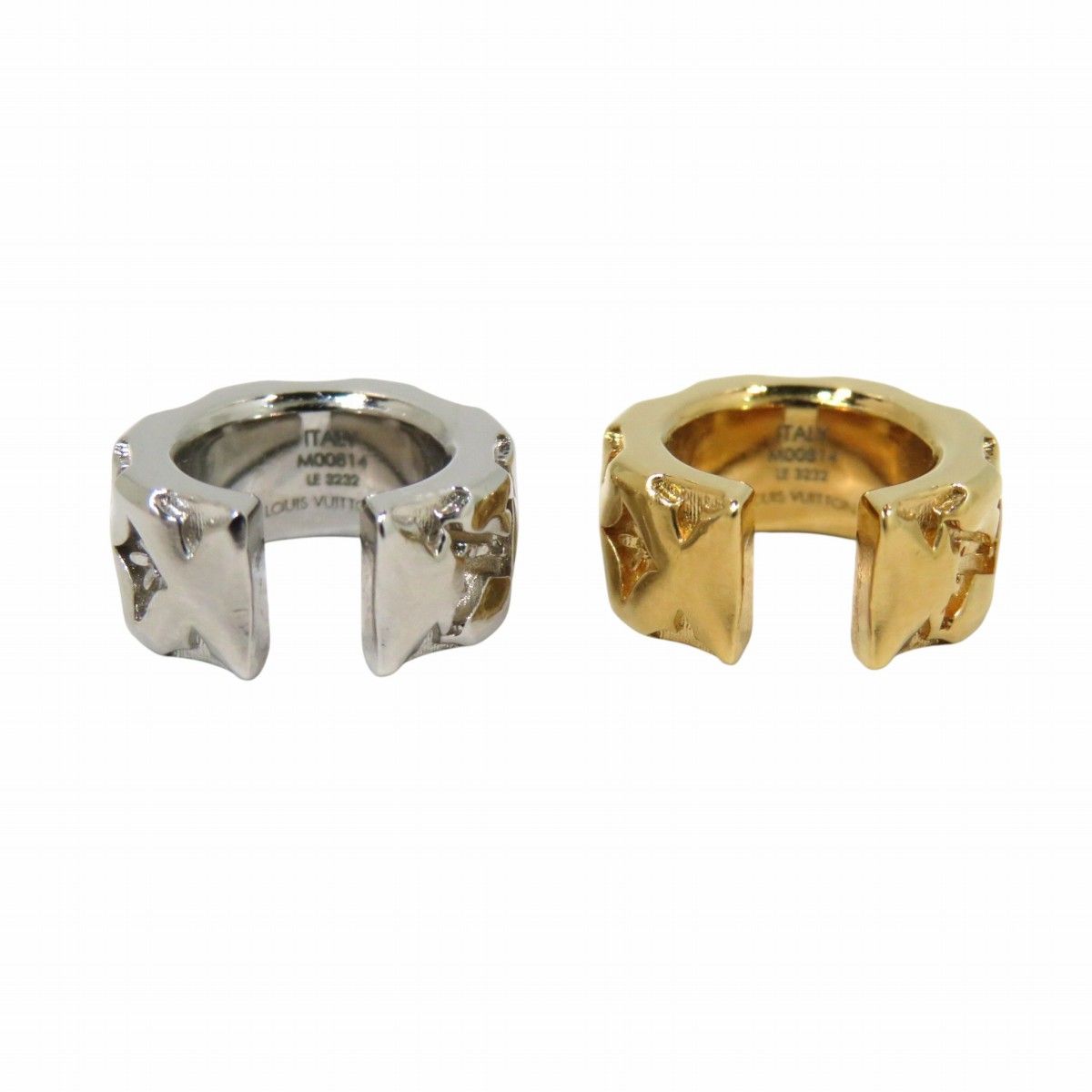 Louis Vuitton Pillow Nanogram Plated Metal Earring — view 3