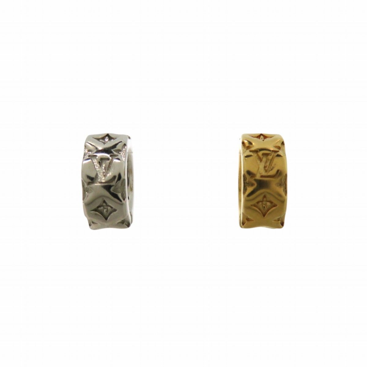 Louis Vuitton Pillow Nanogram Plated Metal Earring