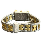 Hermes Croajour Watch SS Quartz Gold Dial — view 5