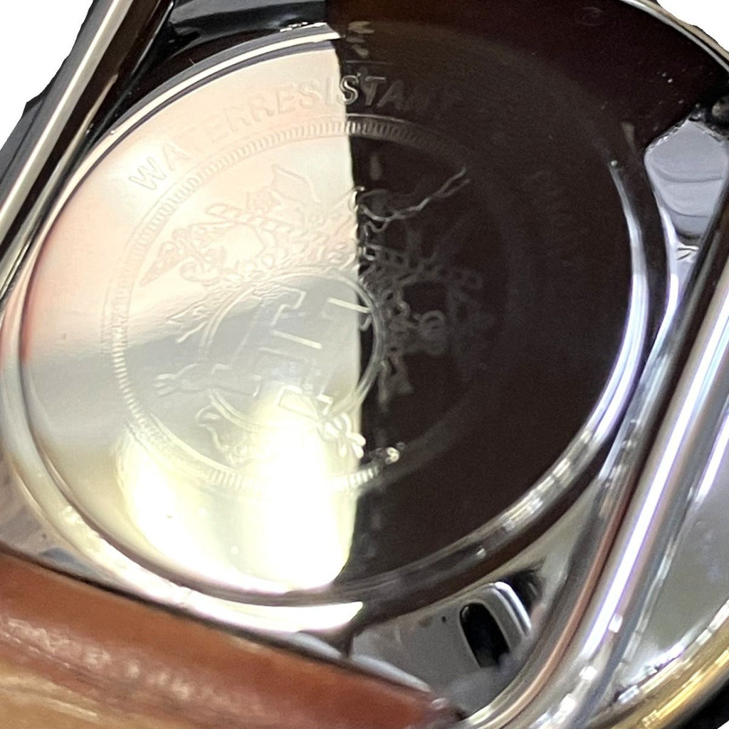 Hermes Watch SS Leather Quartz White Dial — view 5