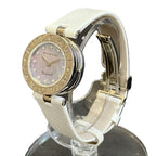 Bvlgari B-zero One Watch SS Leather Diamond Quartz Shell Dial — view 2