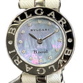 Bvlgari B-zero One Watch SS Leather Diamond Quartz Shell Dial