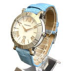 Tiffany & Co Atlas Watch SS Leather Quartz White Dial — view 2