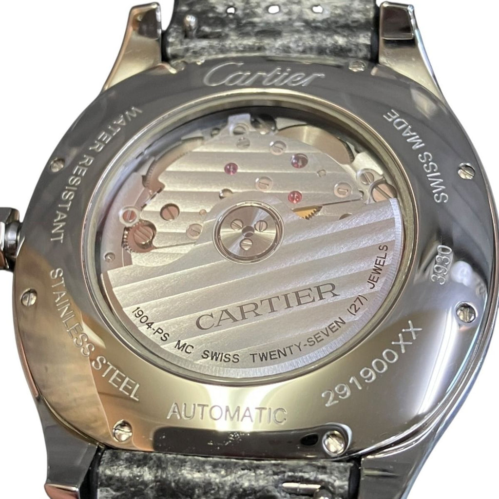 Cartier Drive de Cartier LM Watch SS Rubber Automatic Winding Silver Dial — view 5