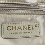 Chanel Tote MM New Travel Line Canvas Leather — view 4