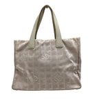 Chanel Tote MM New Travel Line Canvas Leather — view 2