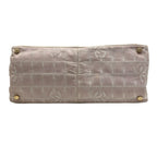 Chanel Tote MM New Travel Line Canvas Leather — view 3