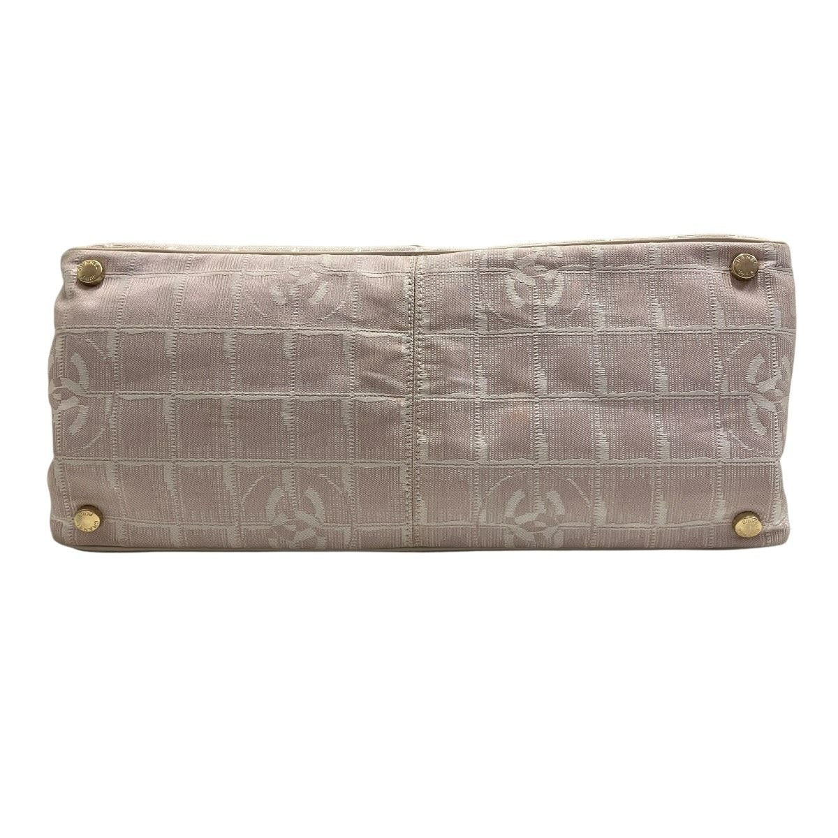 Chanel Tote MM New Travel Line Canvas Leather — view 3