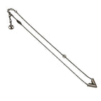 Louis Vuitton Essential Necklace 41 cm Brass Metal — view 9