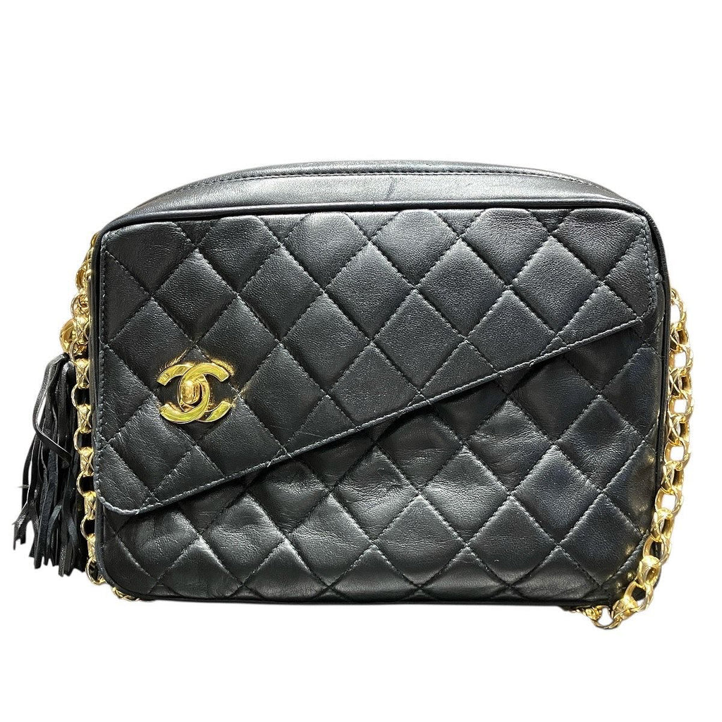 Chanel Quilted Shoulder Bag Lambskin