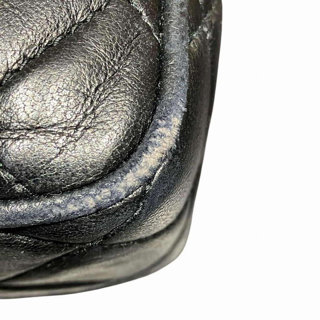Chanel Quilted Shoulder Bag Lambskin — view 8