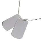 Gucci Dog Tag 925 Sterling Silver Necklace — view 3