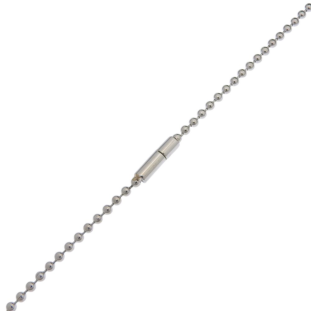 Gucci Dog Tag 925 Sterling Silver Necklace — view 5