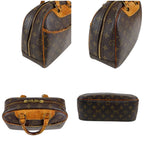 Louis Vuitton Tourville Top Handle Bag Handbag Brown Monogram Lambskin — view 4