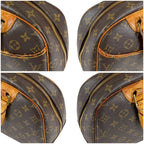 Louis Vuitton Tourville Top Handle Bag Handbag Brown Monogram Lambskin — view 5