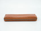 Gucci Micro Guccissima Leather Zip Around Wallet Orange — view 5