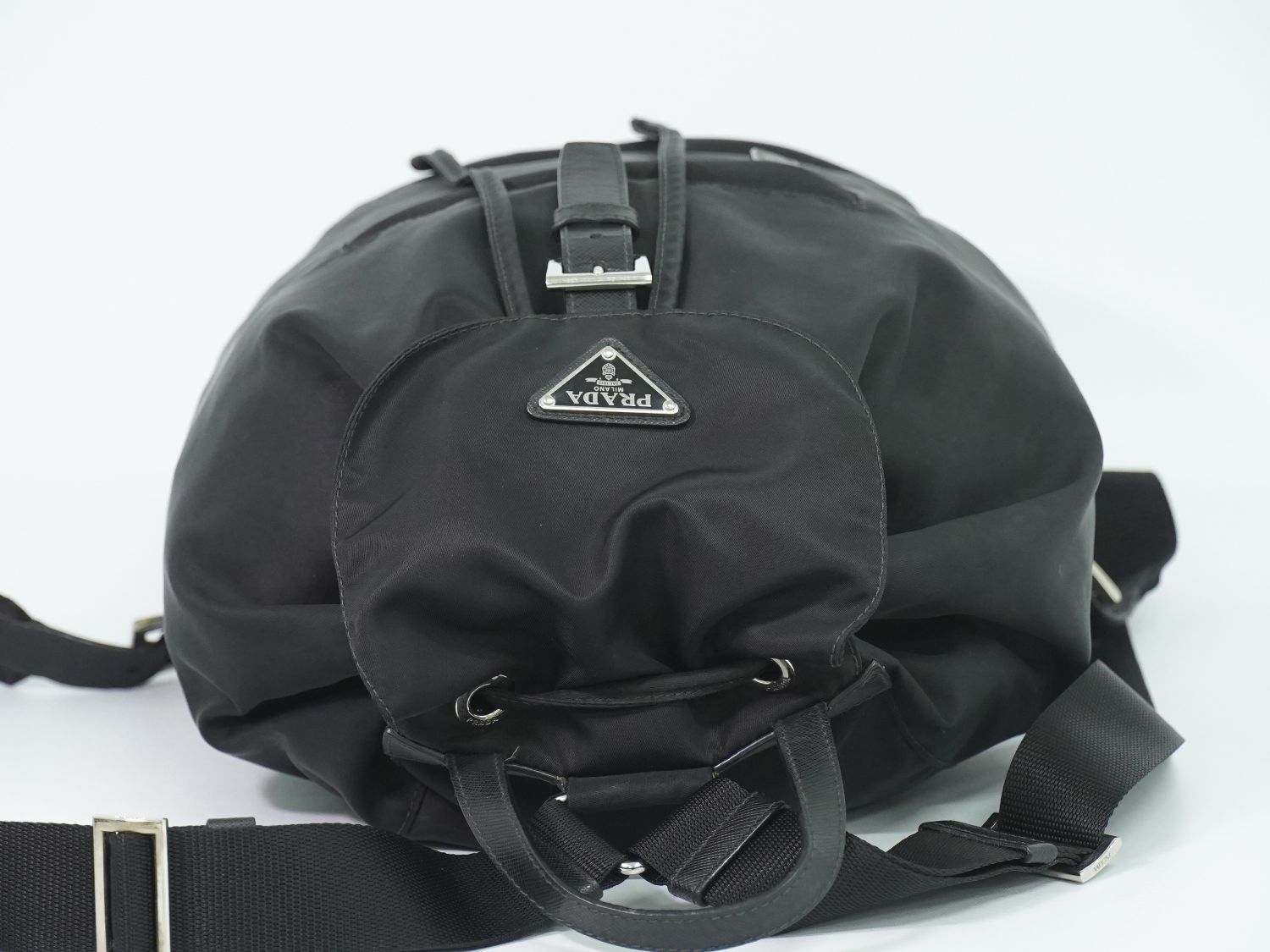 Prada Nylon Backpack Black — view 5