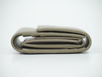 Celine Small Trifold Wallet Compact Leather Gray — view 4