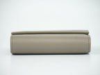 Celine Small Trifold Wallet Compact Leather Gray — view 3