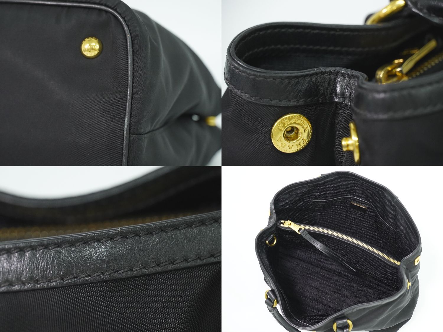 Prada Nylon Tote Black — view 7