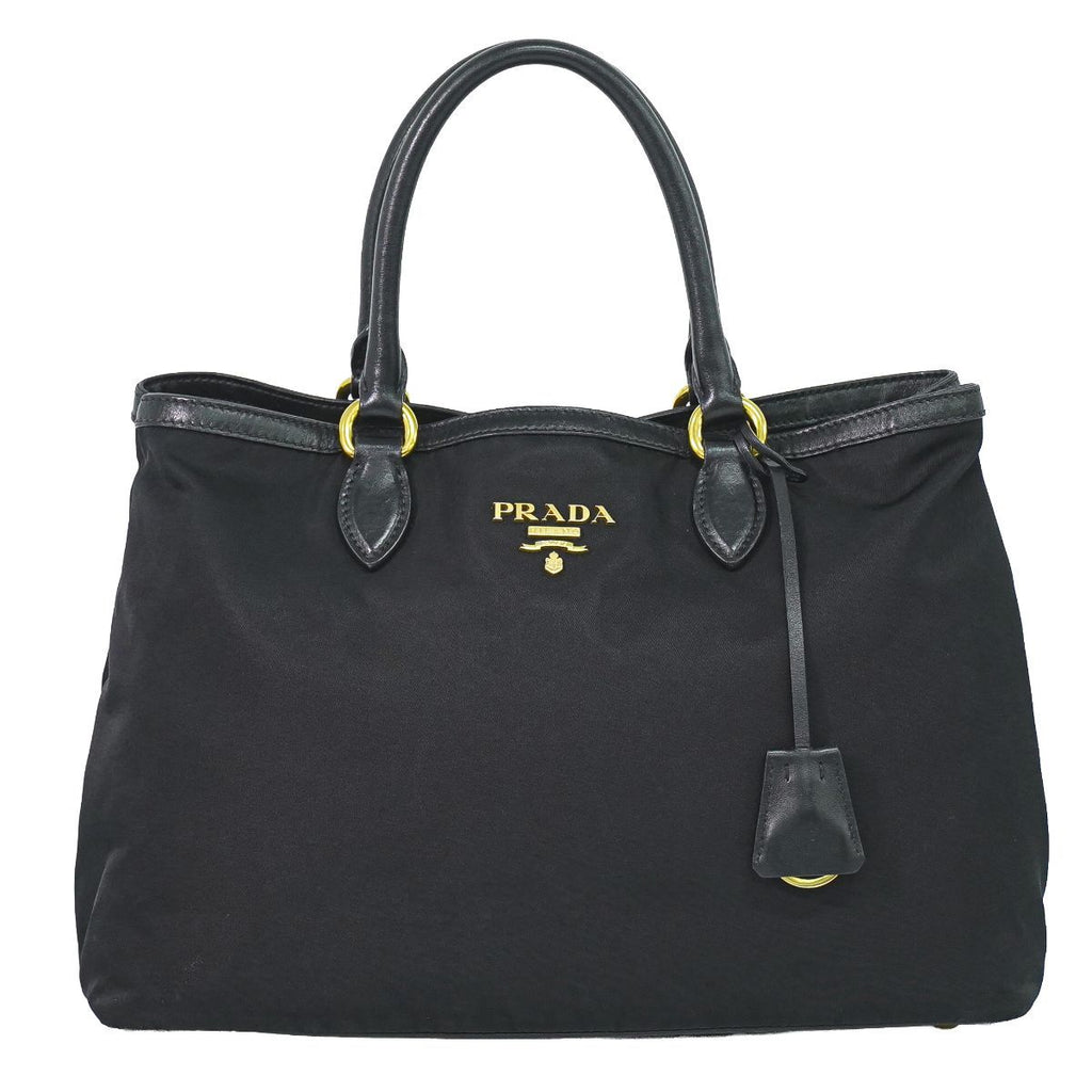Prada Nylon Tote Black