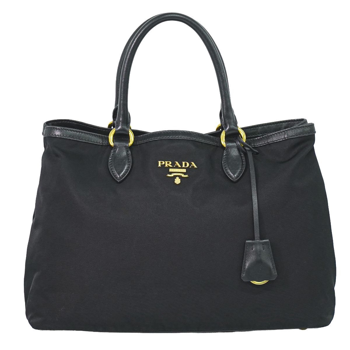 Prada Nylon Tote Black