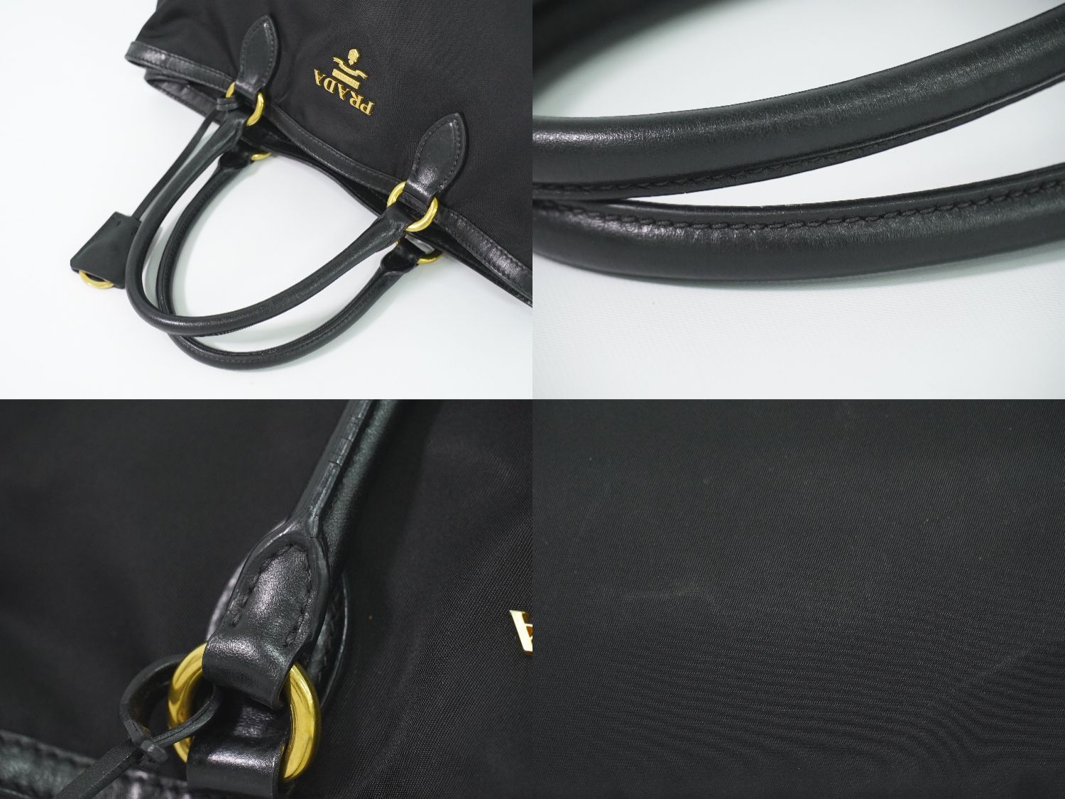 Prada Nylon Tote Black — view 6