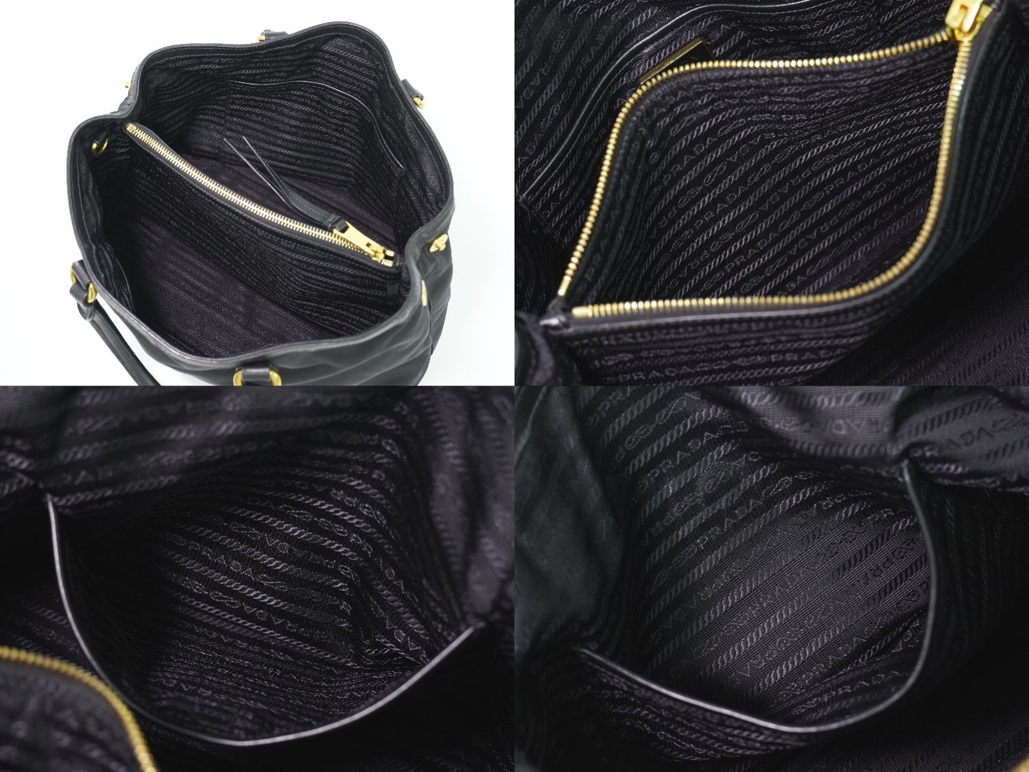 Prada Nylon Tote Black — view 8