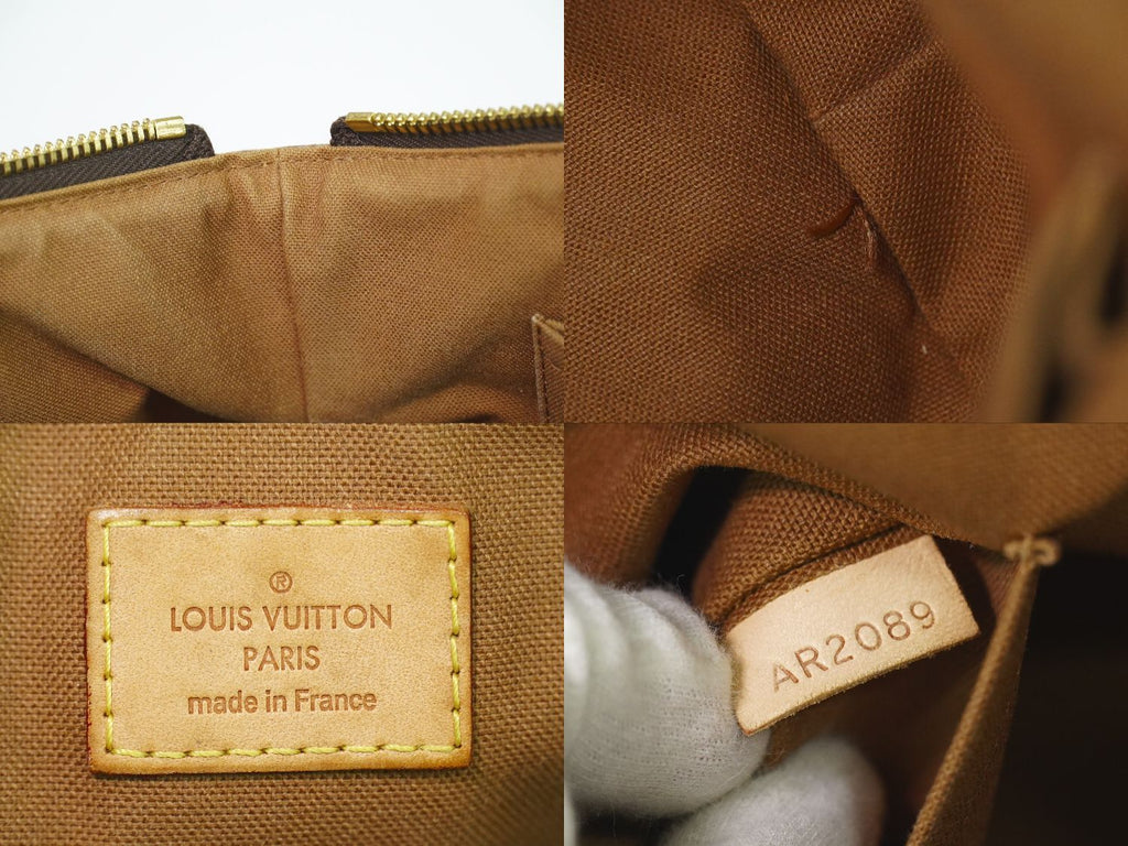 Louis Vuitton LV Tivoli PM Monogram Handbag Brown — view 9