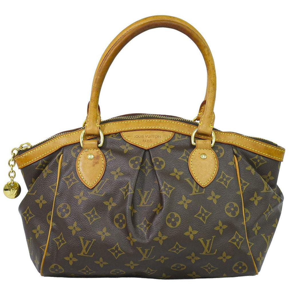 Louis Vuitton LV Tivoli PM Monogram Handbag Brown