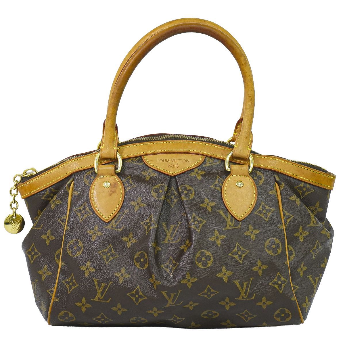 Louis Vuitton LV Tivoli PM Monogram Handbag Brown