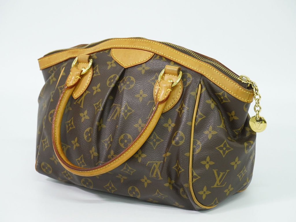 Louis Vuitton LV Tivoli PM Monogram Handbag Brown — view 2