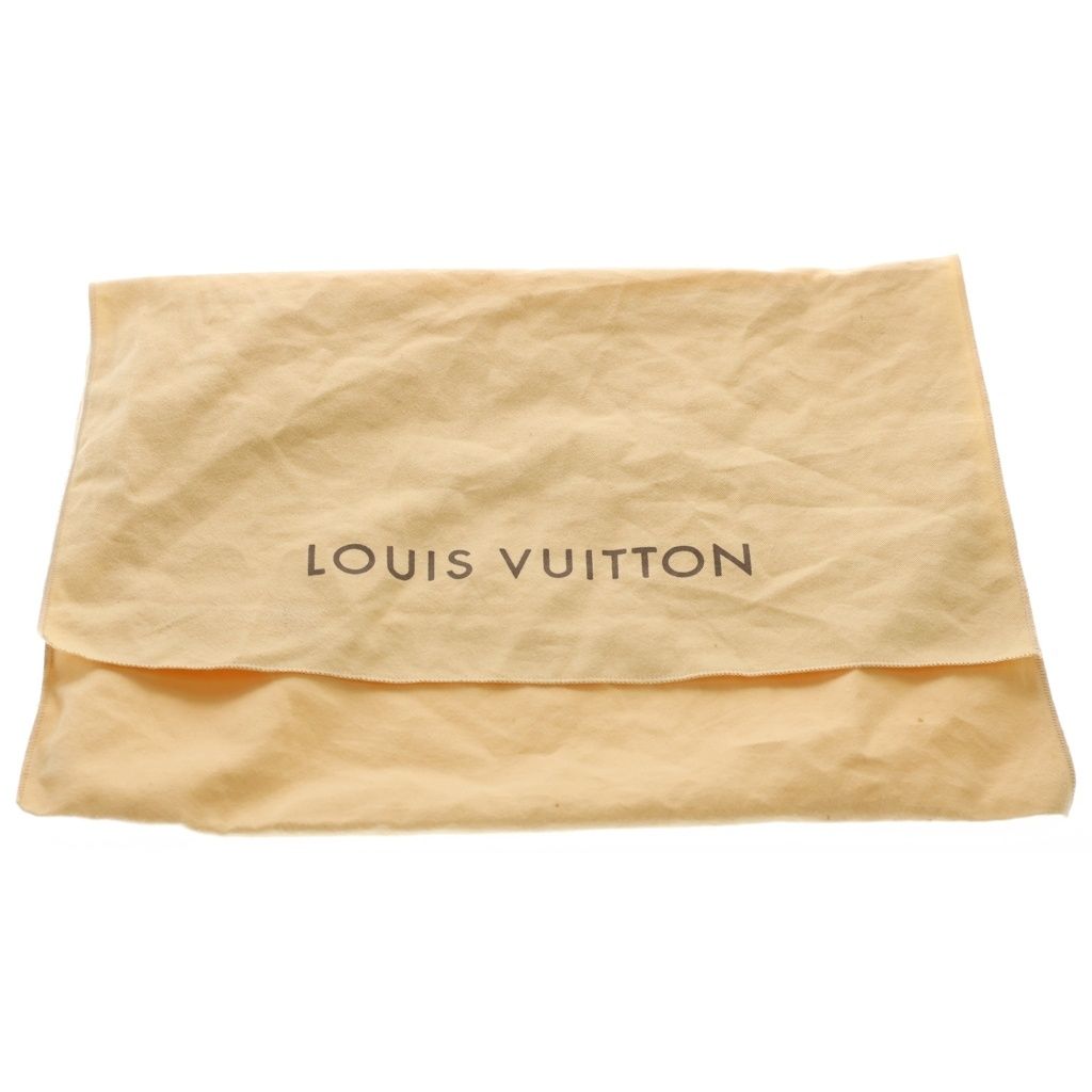 Louis Vuitton Monogram Denim Pleaty Handbag Blue — view 7