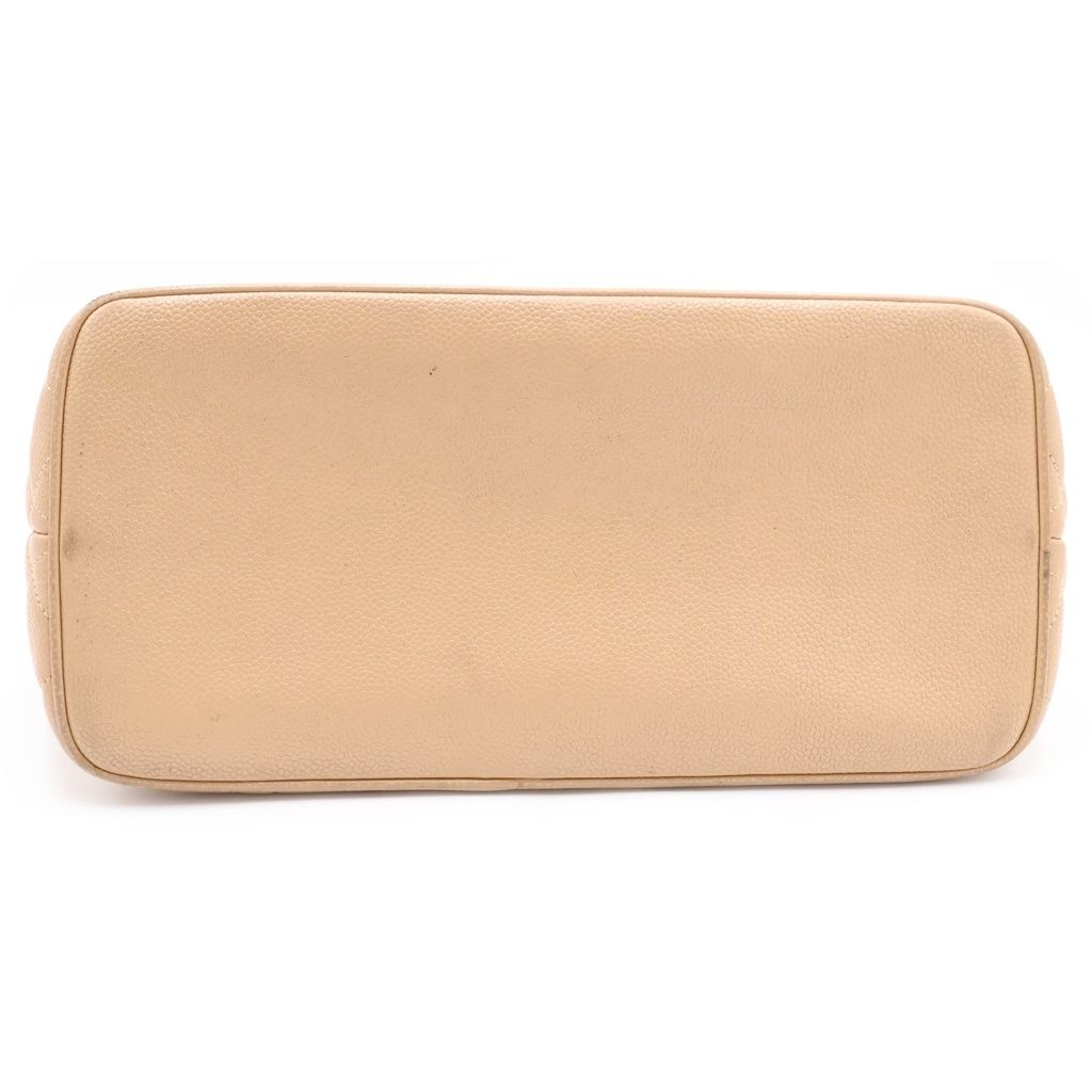 Chanel Reissue Tote Beige Caviar Leather Gold — view 4
