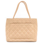 Chanel Reissue Tote Beige Caviar Leather Gold — view 2