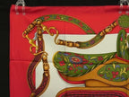 Hermes Unopened Carre 90 Silk 100% Scarf Shawl Red Multicolor — view 3