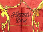 Hermes L'instrvction du Roy Teio Gaku: Carre 100% Scarf Bordeaux Multicolor — view 5