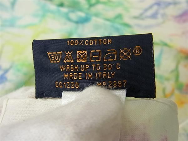 Louis Vuitton Monogram Pastel Cotton 100% Scarf Ivory Multicolor — view 6