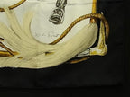Hermes a Propos de Bottes About Carre 90 Silk 100% Large Scarf Black — view 4