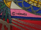 Hermes Feux D'artifice Flame of Silk 100% Large Scarf Shawl — view 5