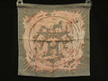 Hermes Freshly Painted Carre 45 Petit Gavrossi Silk 100% Scarf Pocket Square