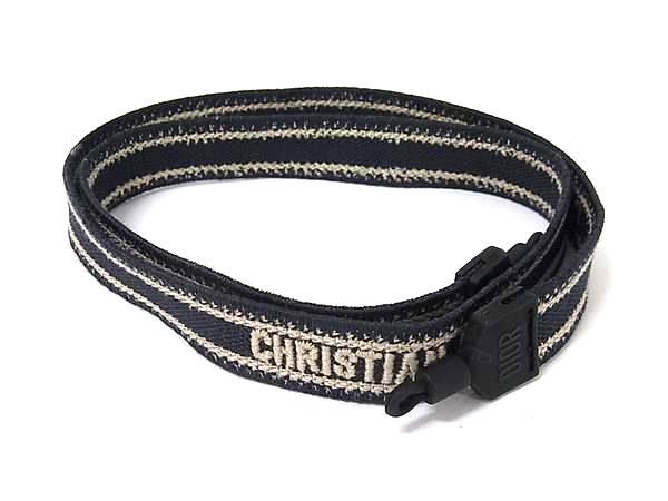 Dior Canvas Sunglasses Cord Strap Navy Eyewear