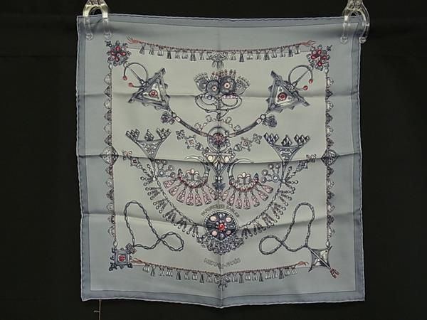 Hermes Parures Des Sables Carre 40 Petit Gavroche Silk Scarf