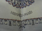 Hermes Parures Des Sables Carre 40 Petit Gavroche Silk Scarf — view 4