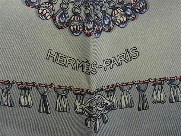 Hermes Parures Des Sables Carre 40 Petit Gavroche Silk Scarf — view 4
