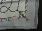 Hermes Parures Des Sables Carre 40 Petit Gavroche Silk Scarf — view 3