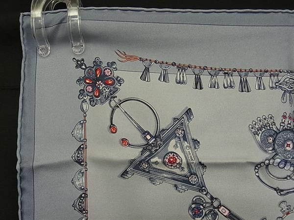 Hermes Parures Des Sables Carre 40 Petit Gavroche Silk Scarf — view 2
