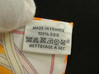 Hermes Springs Carre 40 Petit Gavroche Silk 100% Pocket Square Orange — view 7