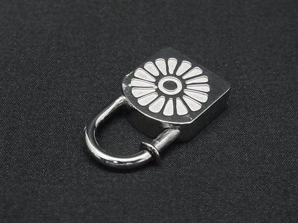 Hermes Taiyo Limited Cadena Padlock Silver — view 2